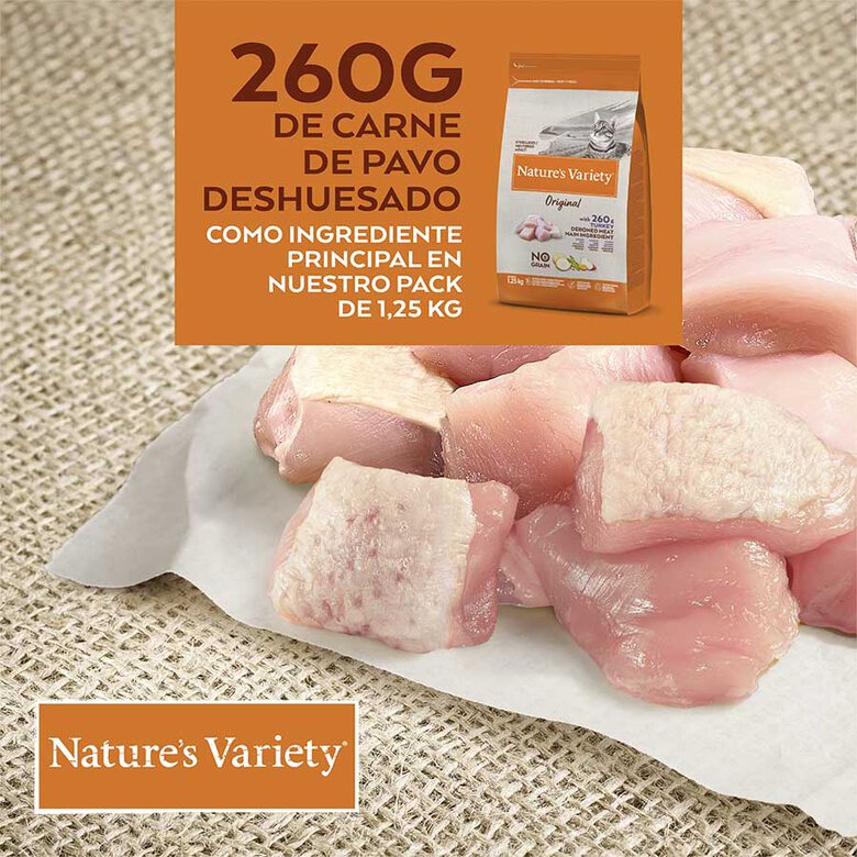 Nature's Variety Original con pavo para gato esterilizado image number null